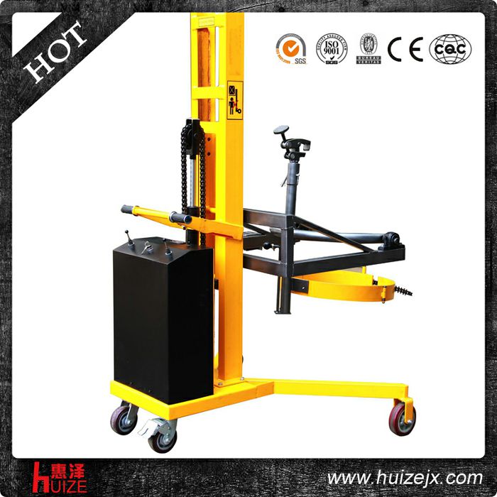 半電動油桶車（直角腿，夾鐵桶翻轉(zhuǎn)）2