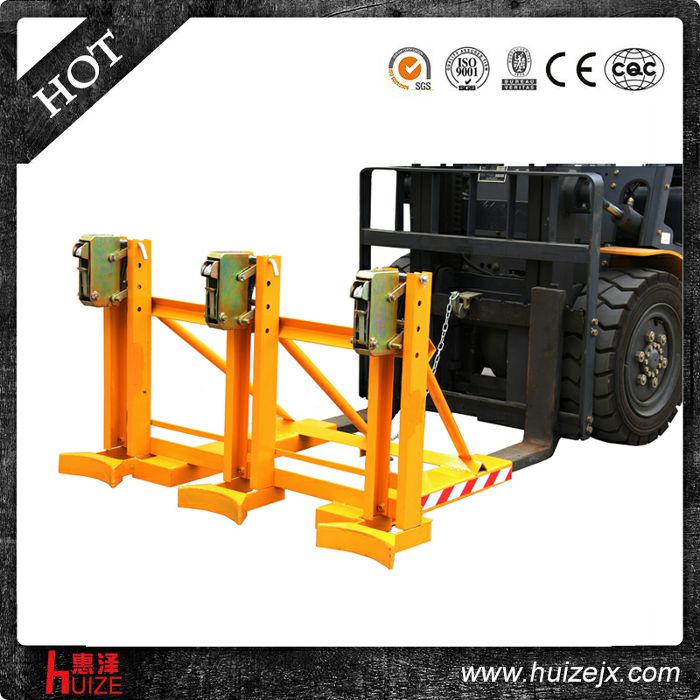 三桶夾具（一次夾3只桶,單夾爪，夾塑鐵桶）